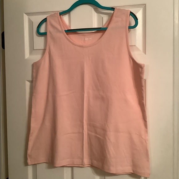 Lands end pink XL tank top. Never worn - Picture 1 of 2